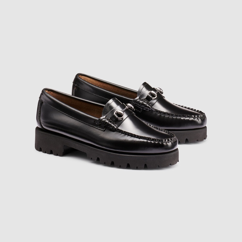 G.H. BASS WOMENS LIANNA BIT SUPER LUG WEEJUNS LOAFER